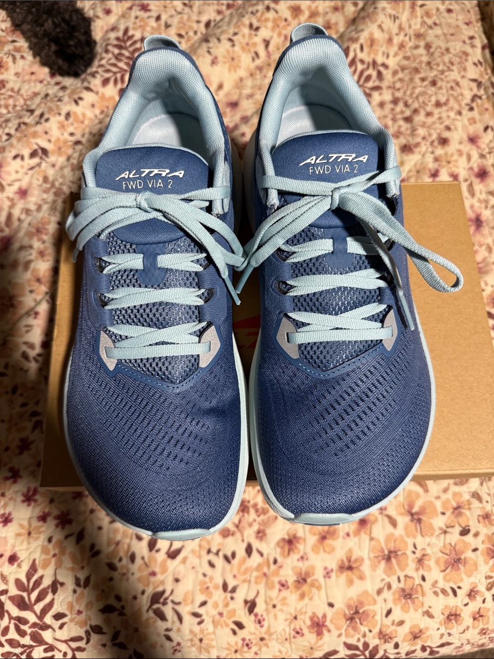 Altra FWD Via 2 Navy with Light Blue Accents